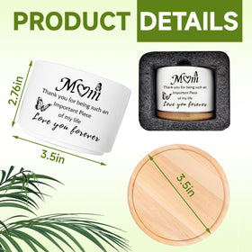 MBRUH 3.5-inch pot beside a hand illustrating compact size.