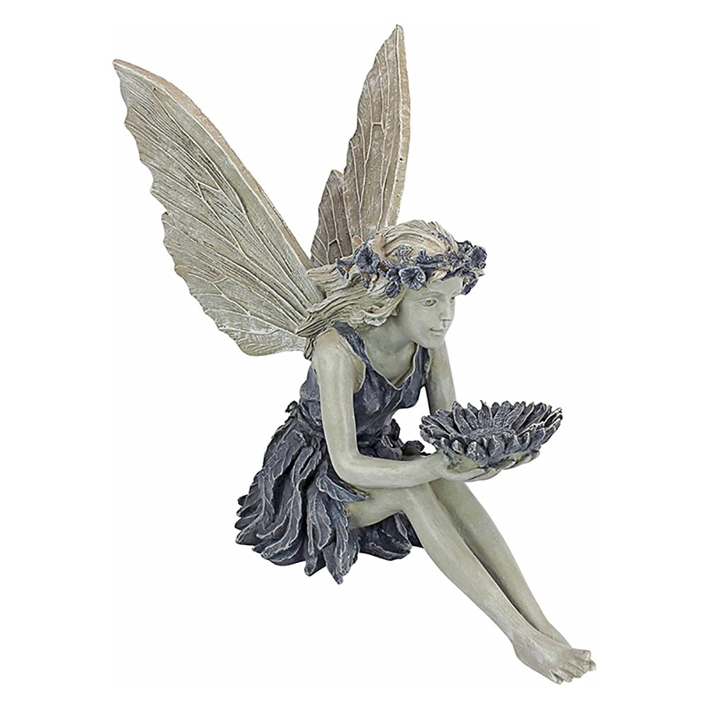 MBVBN fairy figurine resin ornament for shelves or patios