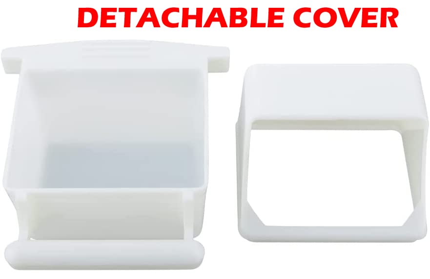 Mcage durable, lightweight cups simplify daily cage maintenance and care