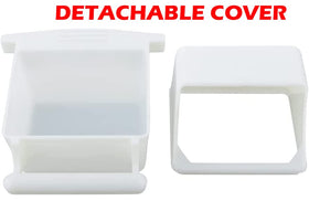 Mcage durable, lightweight cups simplify daily cage maintenance and care