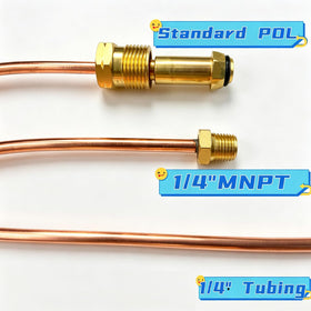 MCAMPAS swivel nut allows quick alignment without cross-threading.