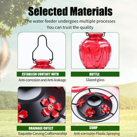 MCHBF gift-ready hummingbird feeder for moms and gardeners