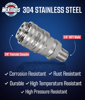 McKillans 1-year residential warranty offers reliable support for everyday washes.