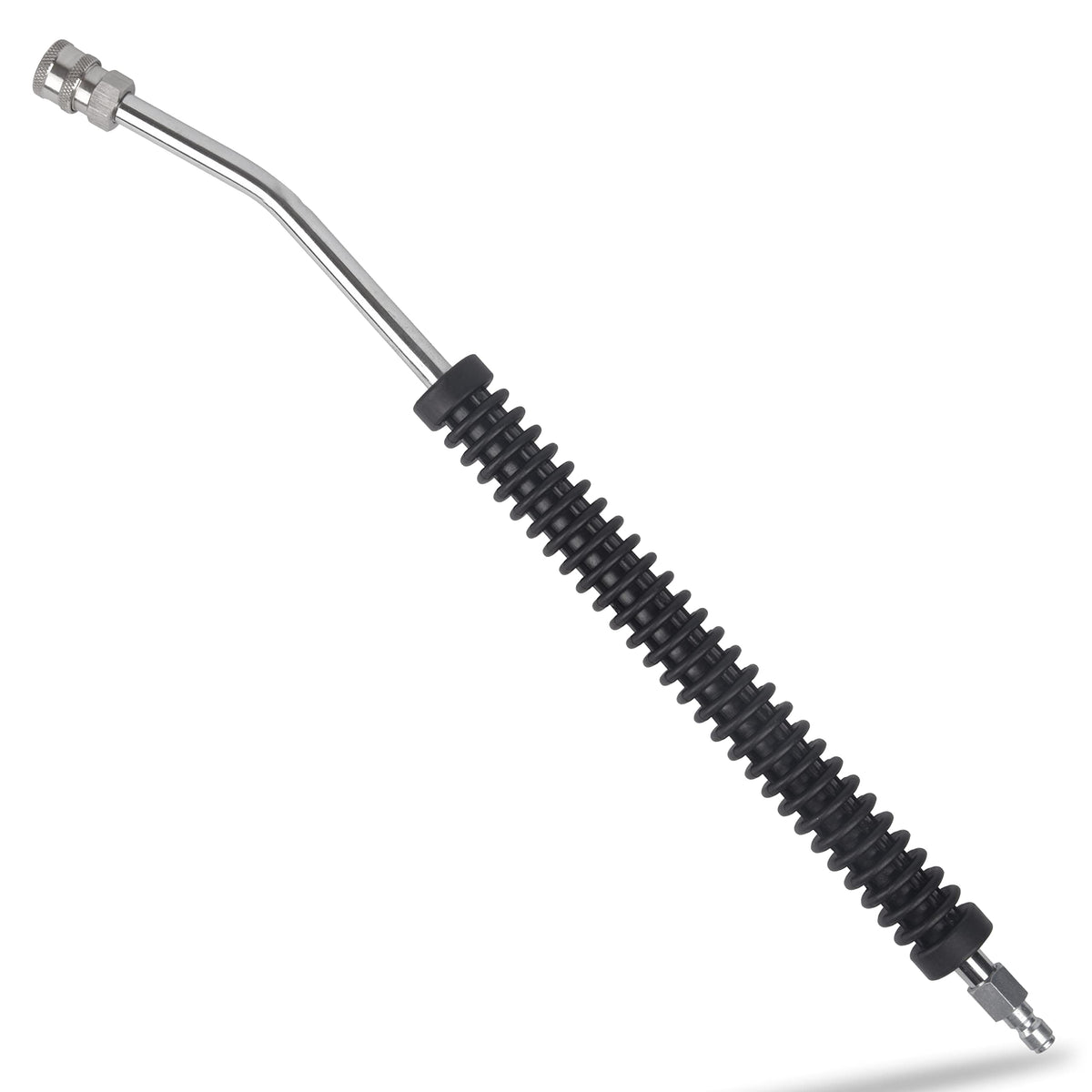McKillans car wash extension wand 21in provides versatile reach for hard-to-reach roof areas.