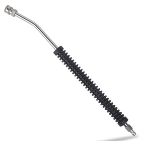 McKillans car wash extension wand 21in provides versatile reach for hard-to-reach roof areas.