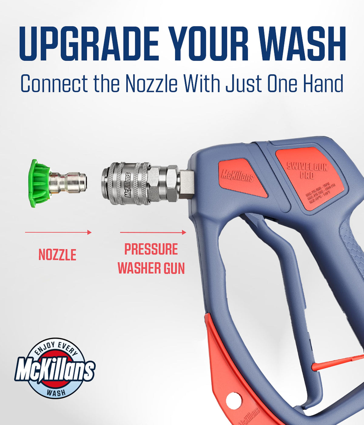 McKillans two-pack includes Teflon tape for easy installation and leak prevention.