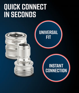McKillans Viton O-rings provide leak resistance and longevity.