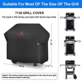 Soft, breathable PU coating is easy to handle during setup and removal.