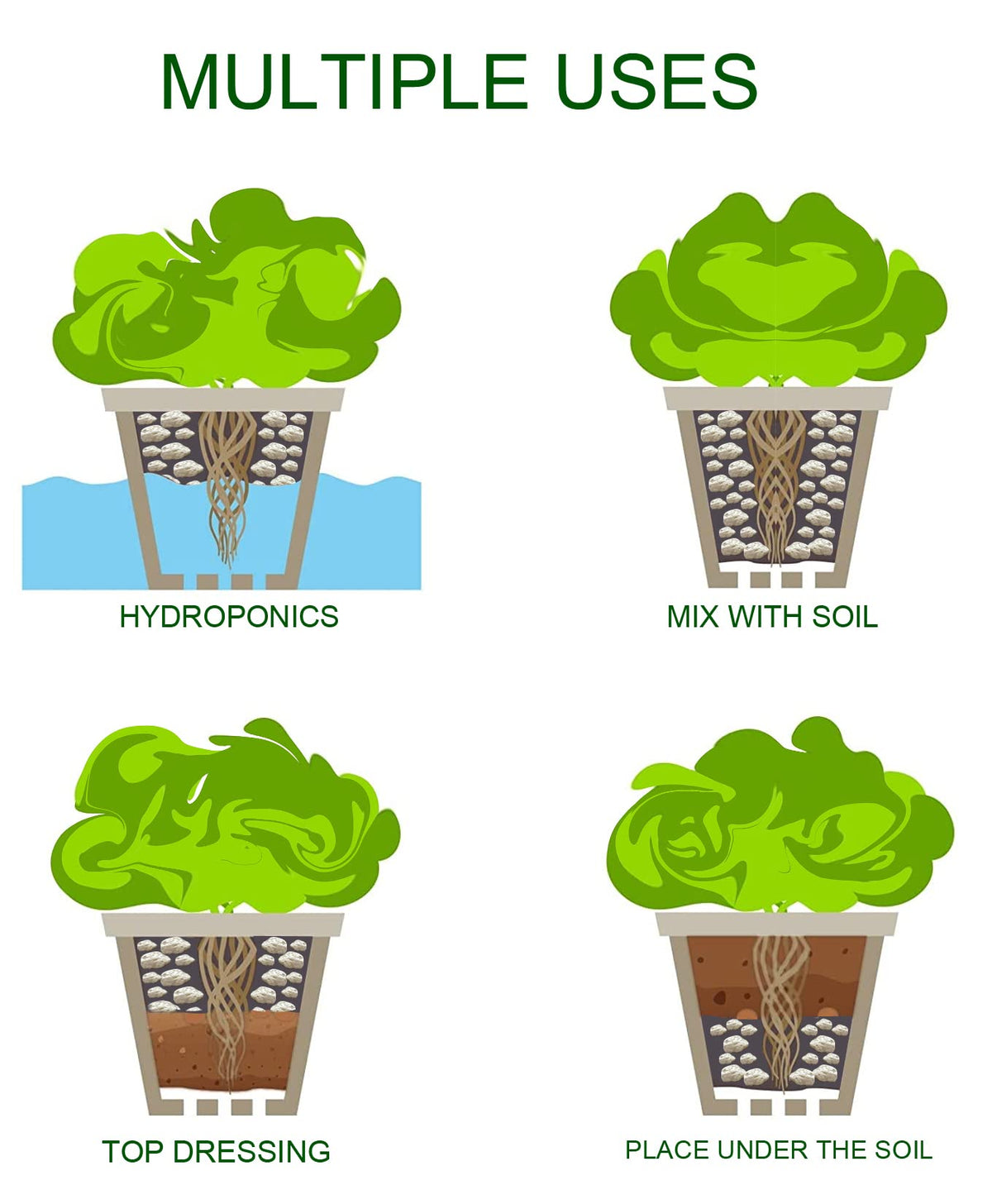 MDPQT pumice is chemical-free natural growing media for plants
