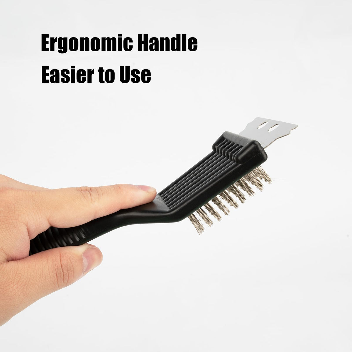 MEADAY bristle-scraper combo ideal for heavy-duty cleaning and repeated use.