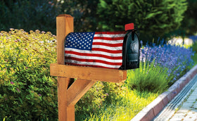 Mealah easy-install mailbox cover with magnetic backing, tool-free attachment.