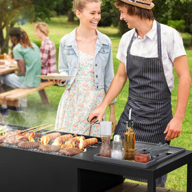 MealHelper large 16x11.5 inch mat suits big griddle setups.