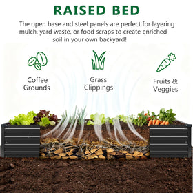 Meberam open-bottom drainage design ensures natural water flow for healthy soil.