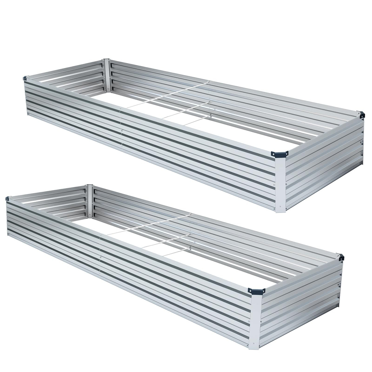 Meberam safe-coated finish ensures soil compatibility while growing vegetables and herbs.