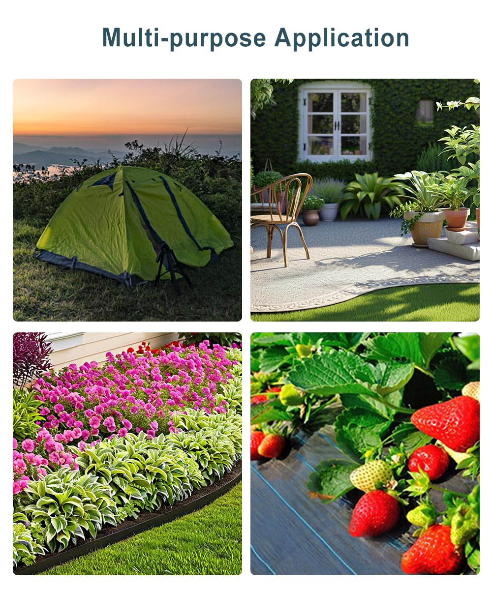 Meboyz 100-pack supports large projects and multiple garden borders efficiently.