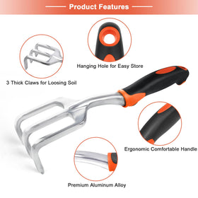 MECHEER aluminum alloy construction rustproof and durable gardening tools