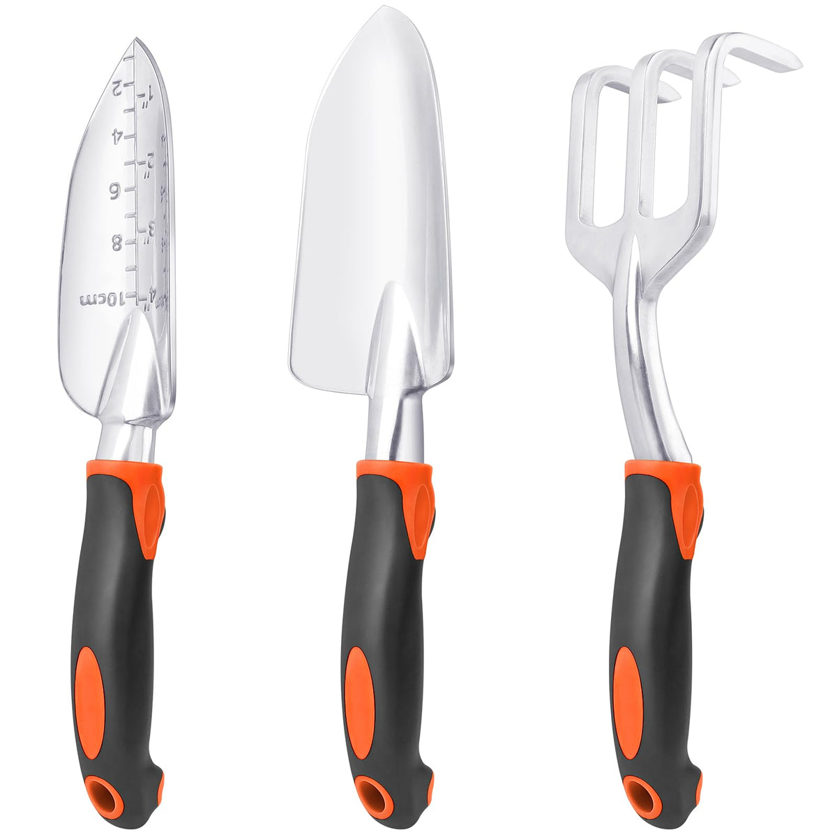MECHEER garden tools set ideal for planting, digging and weeding