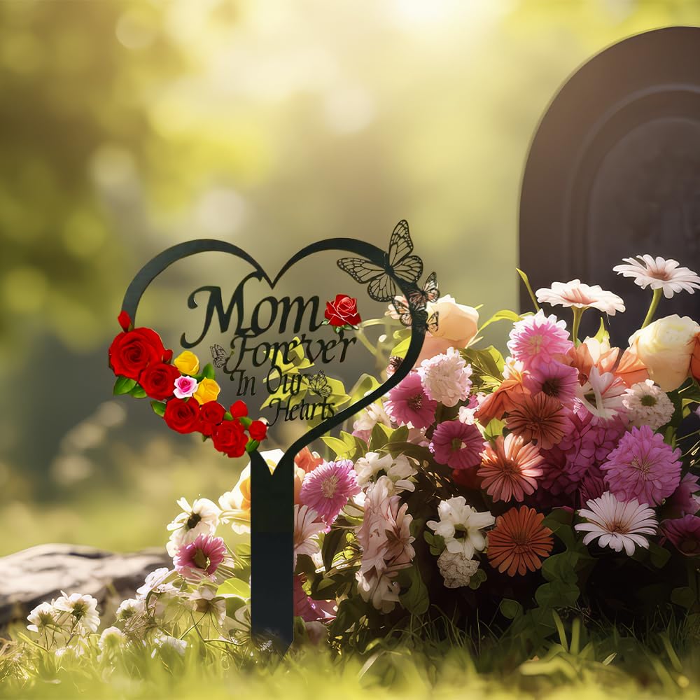 Meckerni easy ground installation for cemetery decor
