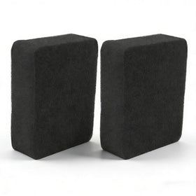 Meckparts 2-pack E43 foam air filter package for quick replacement.