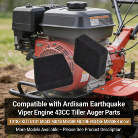 Meckparts E43 compatibility with Earthquake engines for versatile replacement.