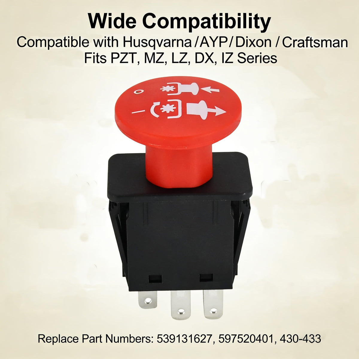 Meckparts PTO switch bz6127 compatibility close-up