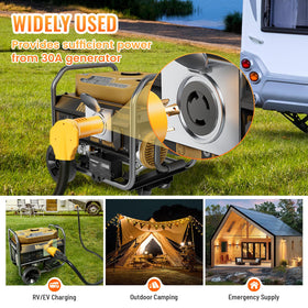 MECMO compact, lightweight design supports easy plug-and-play at campsites.