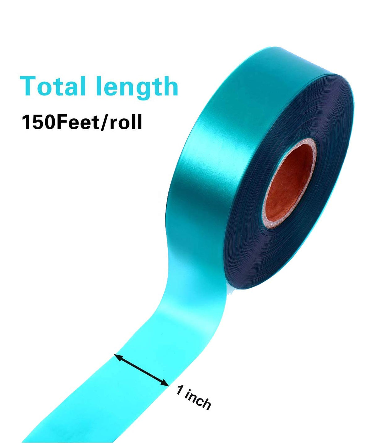 Medoore green stretch tape on a stem for plant support.