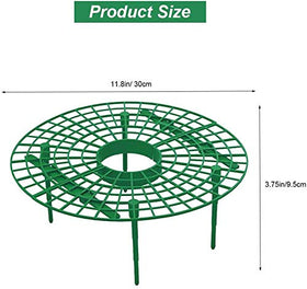Medoore strawberry rack on plant keeping fruit away from ground moisture