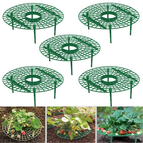 Medoore strawberry support assembly showing easy-to-connect design for sturdy fruit lifting