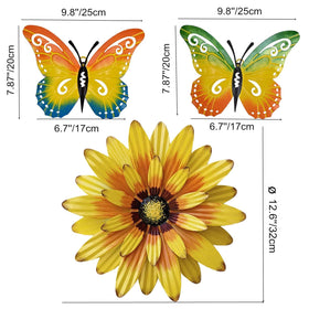 Meduofon outdoor wall art ideal for patios and fences.