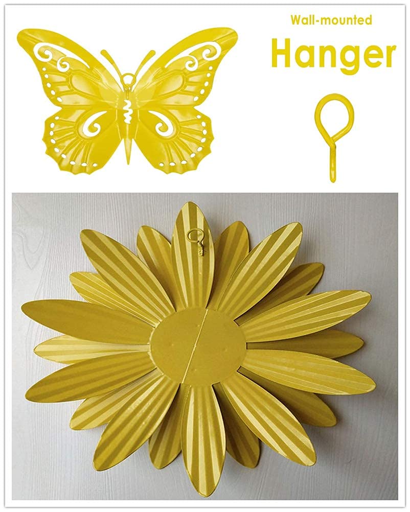 Meduofon rustproof metal decor withstands year-round outdoor use.
