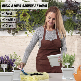 Meekear mini metal pruner for precise herb trimming