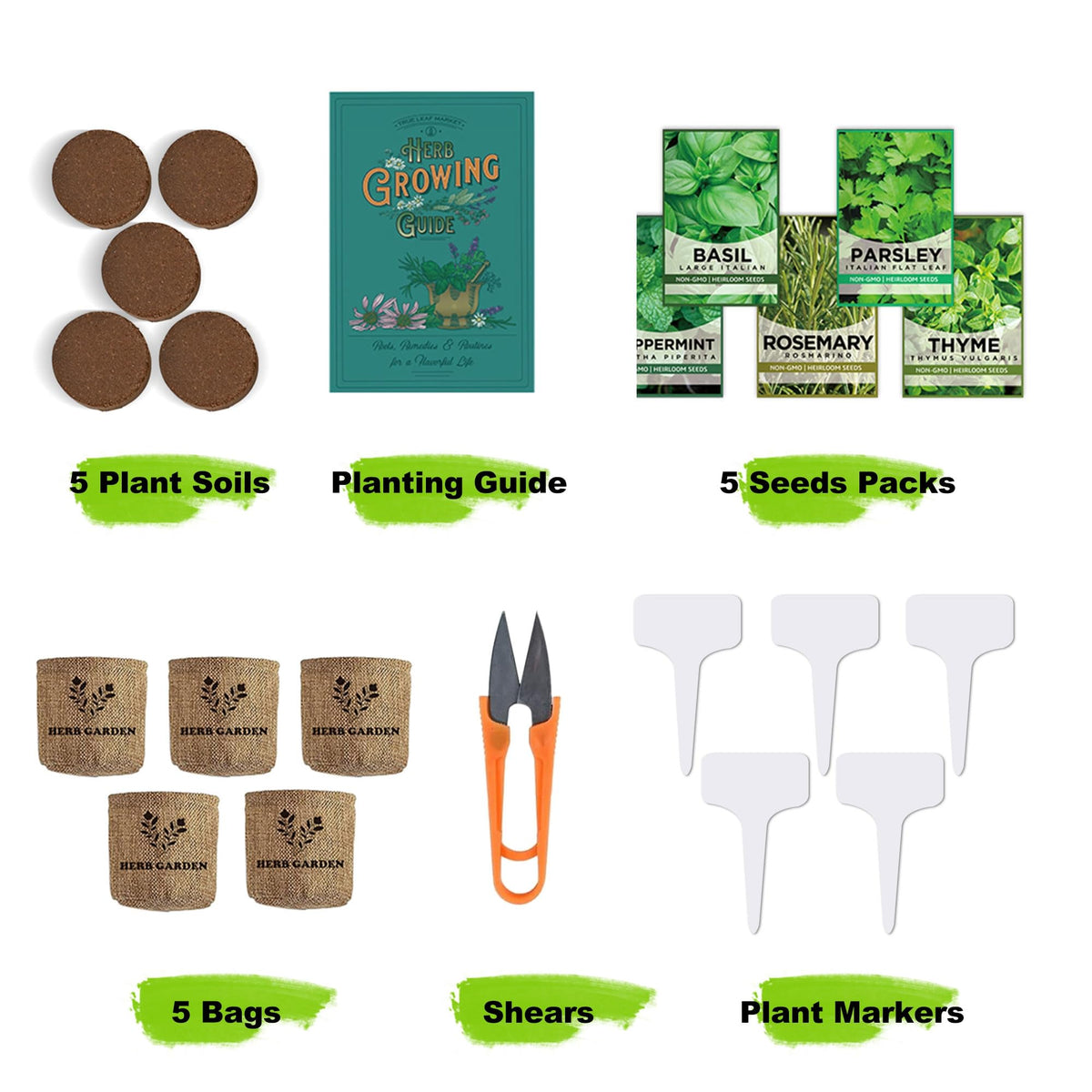 Meekear kit includes planting guide to simplify indoor herb setup.