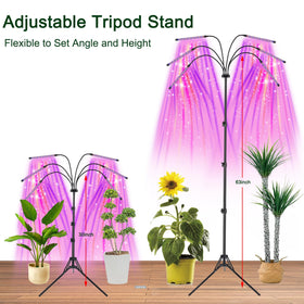 Mefflypee grow light with ten brightness levels for precise control.
