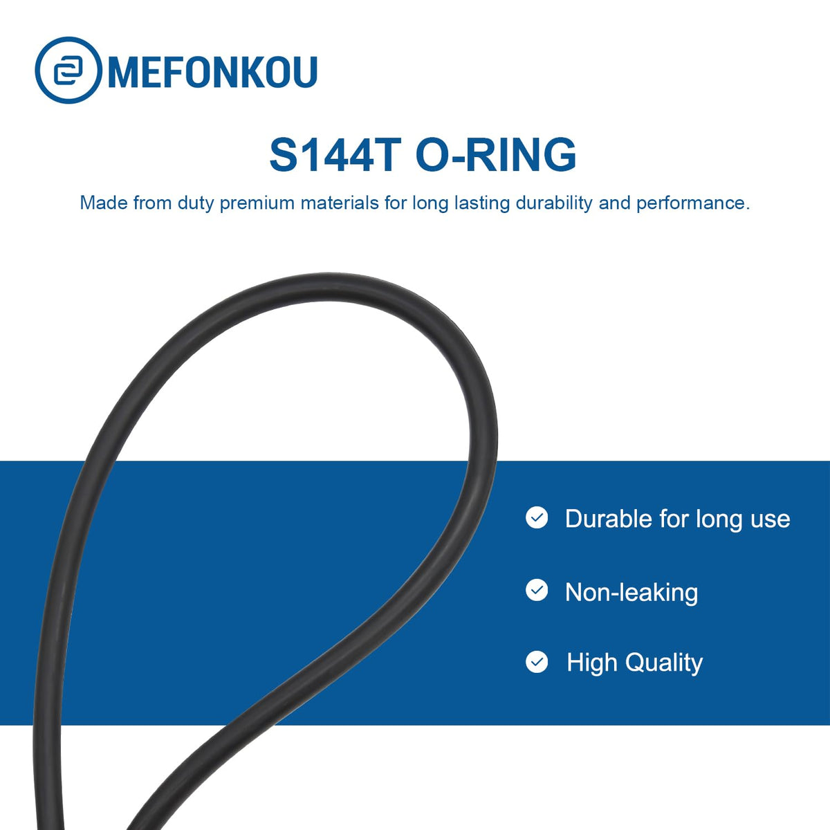 MEFONKOU S144T o-ring packaging, ready for quick replacement in pool systems.