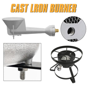 MEFUN burner and hose show wide compatibility across high-pressure appliances.