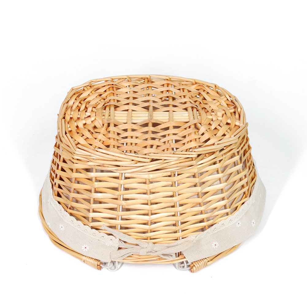 MEIEM wicker basket detailed weave showcasing artisanal craftsmanship.