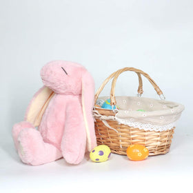 MEIEM wicker basket wedding decor for rustic charm and practical carry.