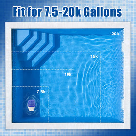 Meifrenship pool unit easy installation for quick setup