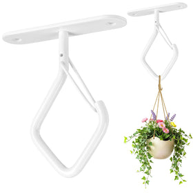 MEILIDY ceiling plant hook with safety buckle for secure indoor use.