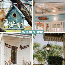MEILIDY hanging hook for baskets, bird feeders, and lanterns.