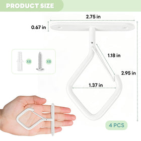 MEILIDY hook suitable for indoor and outdoor porch applications.