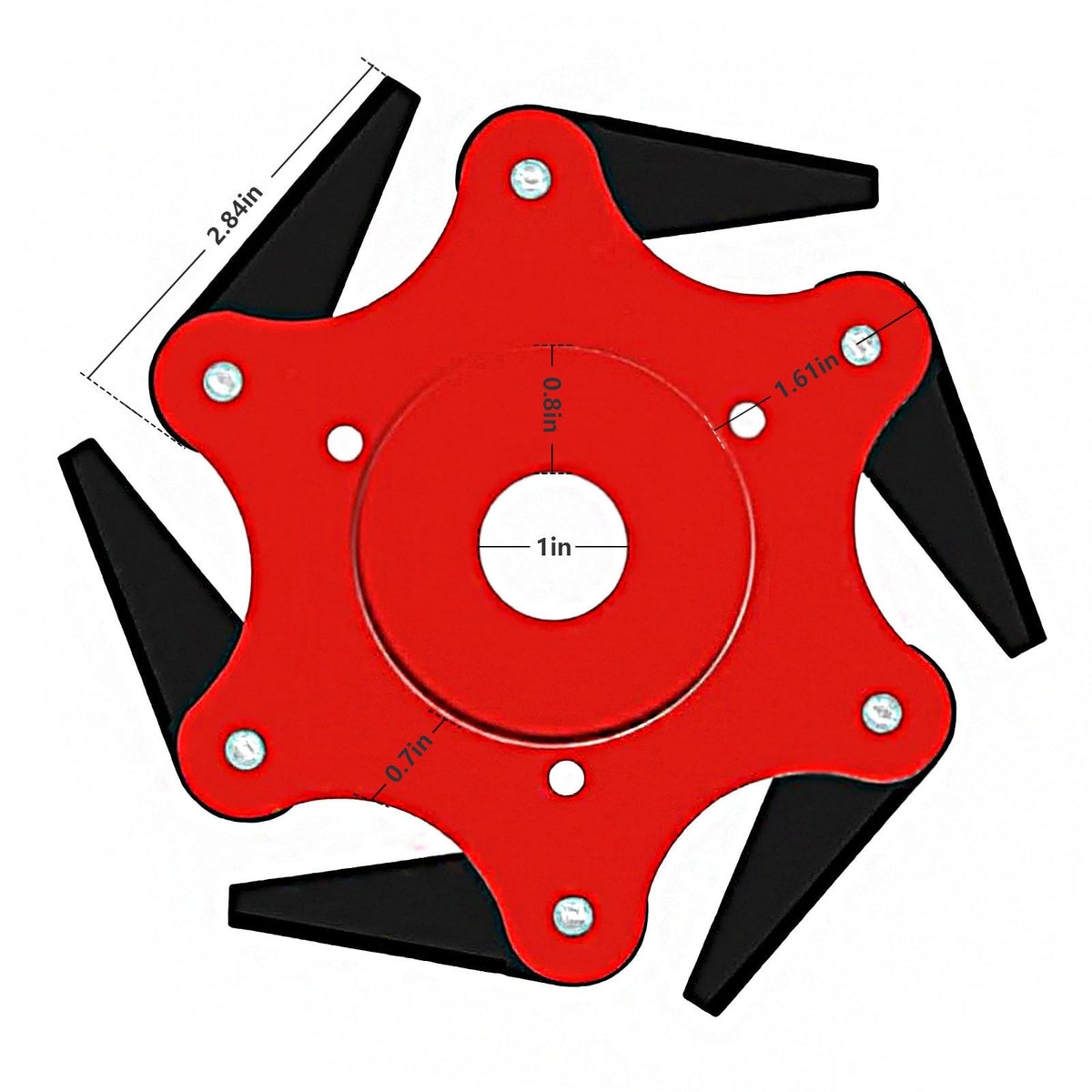Meillyocean 3-tooth brush cutter blade ready to tackle dense vegetation