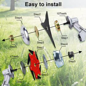 Meillyocean dual cutting options for precision trim and tougher clearing