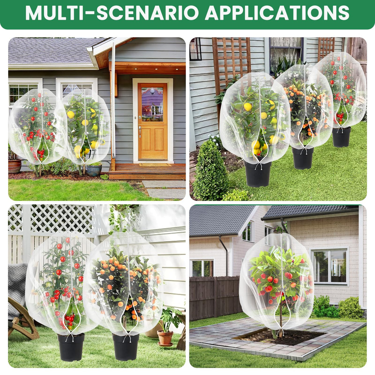 MEJENYY fruit and berry netting suitable for tomatoes and berries