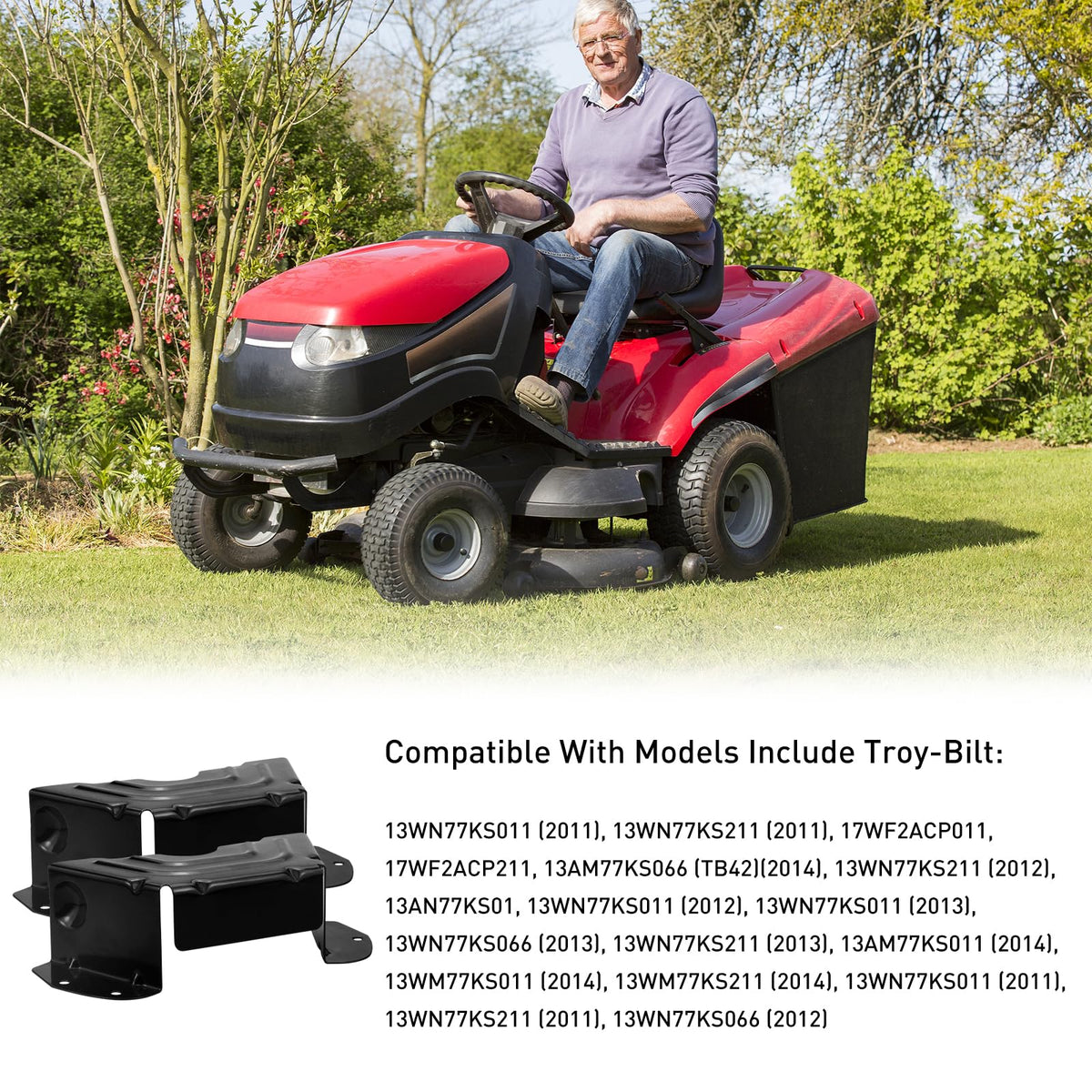 Mejiao belt drive guard cover keeps belts shielded during mowing.