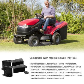 Mejiao belt drive guard cover keeps belts shielded during mowing.
