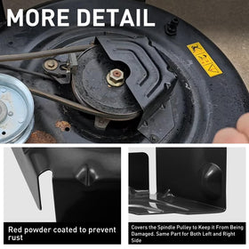 Mejiao compatible deck shield for MTD and Craftsman fits many models.