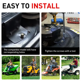 Mejiao deck guard install kit simplifies upgrading mower protection.