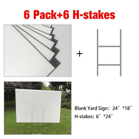 MEJOR CONOCIDO political campaign signs ready for outdoor use at events.